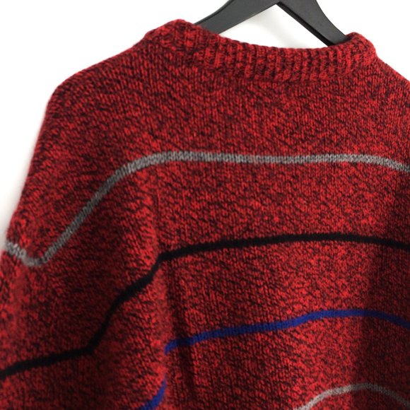 Vintage EDDIE BAUER Wool Blend Grandpa Sweater - Picture 5 of 7